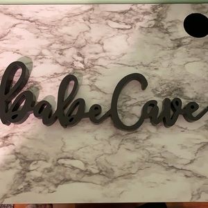 Babe Cave Sign